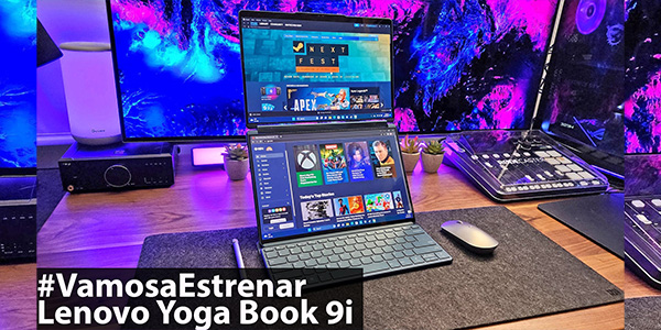 #VamosaEstrenar Lenovo Yoga Book 9i