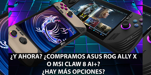 ASUS ROG Ally X vs. MSI Claw y 1X Player F1 Pro:…